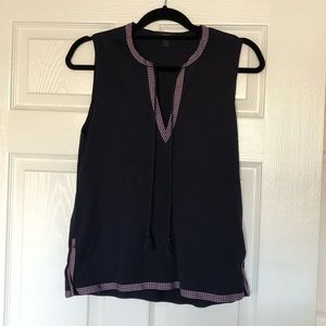 J.Crew sleeveless blouse
